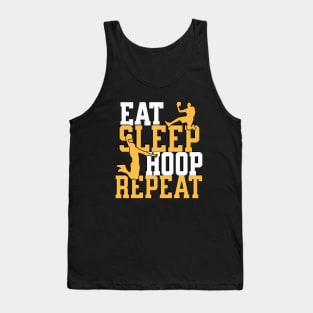 Eat Sleep Hoop Repeat Tank Top